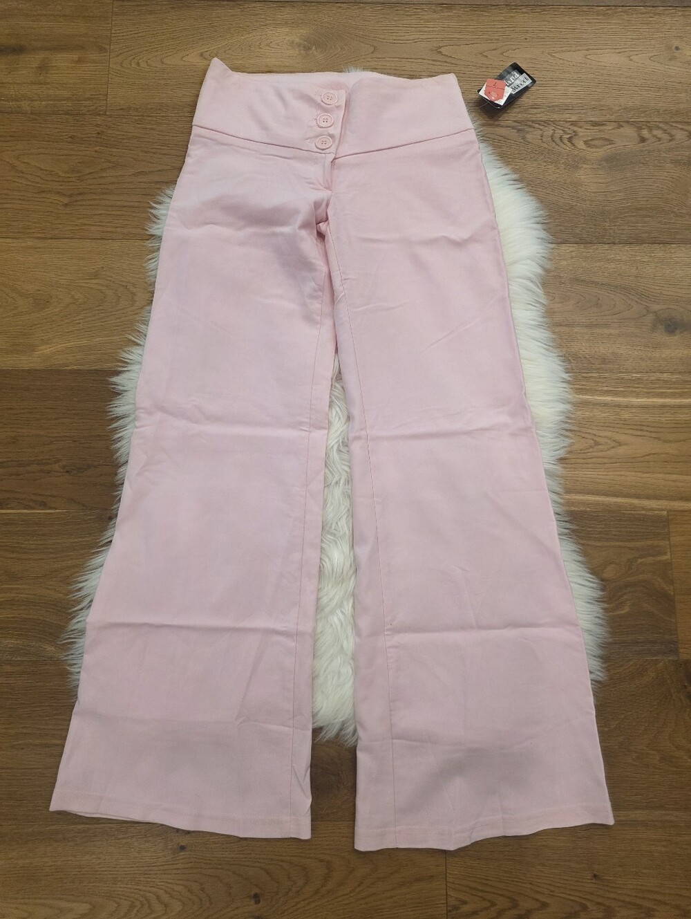 Vintage Low Rise Pink Wide Leg Pants *Flaws*